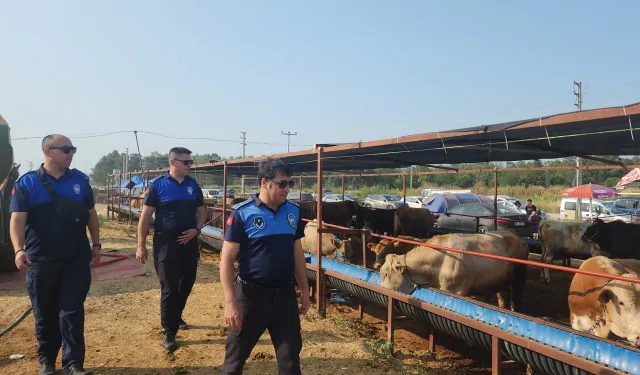 İzmir Çiğli'de kurban pazarına sıkı denetim