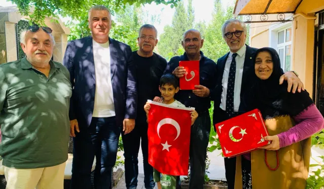 Kartepe'deki Kıbrıs Gazilerine vefa ziyareti