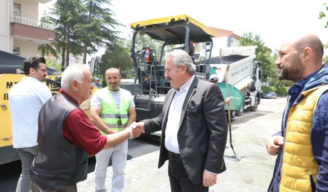 Kayseri Melikgazi asfalt sezonuna hızlı girdi