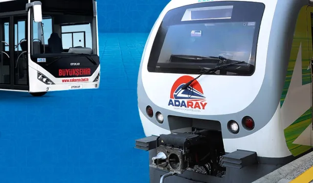 Sakarya'da toplu taşıma bayram boyunca ücretsiz