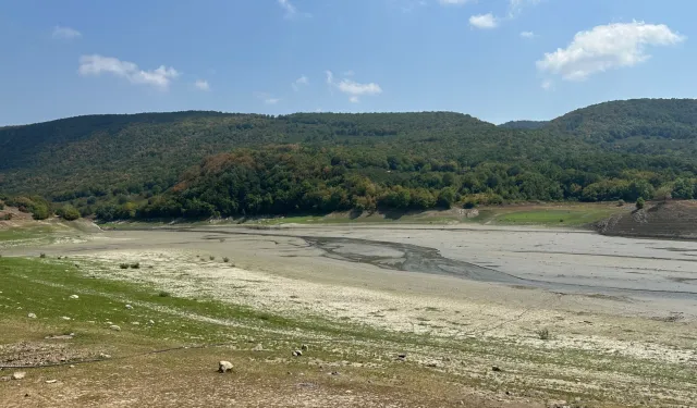 Düzce Hasanlar Barajı’nda su seviyesi kritik!