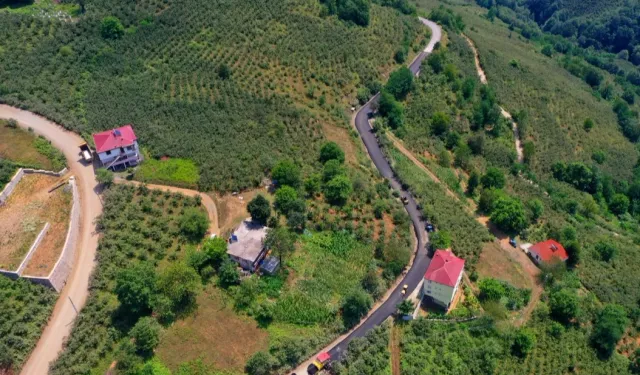 Ordu’da ulaşım konforu 2,5 kilometrelik yolla artıyor