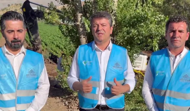 Adıyaman’da göreve iadesi ardından ilk ziyareti Havşeri İsale Hattı'na yaptı