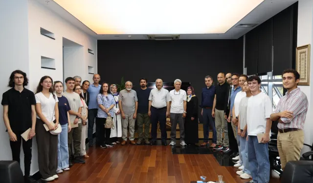 Başkan Büyükgöz, YKS başarılılarını ağırladı