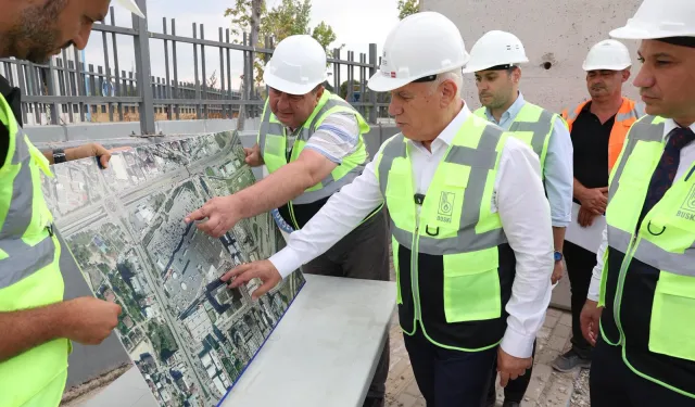 Bursa Büyükşehir'den Odunluk'ta altyapı atağı