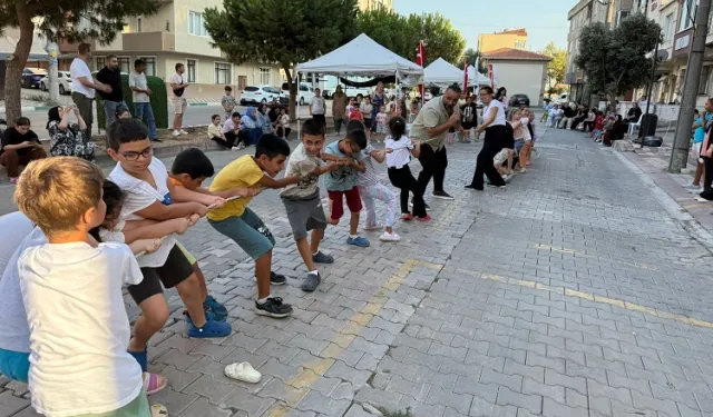 Bursa Karacabey geleneksel sokak oyunları etkinliğinde final
