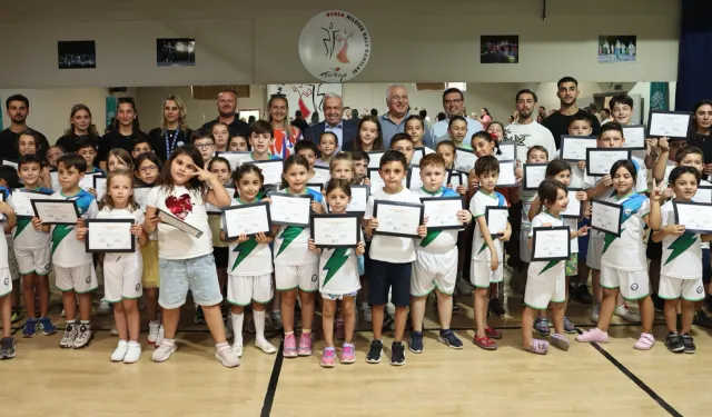Bursa Nilüfer’de sporla dolu yaz renkli gösterilerle noktalandı