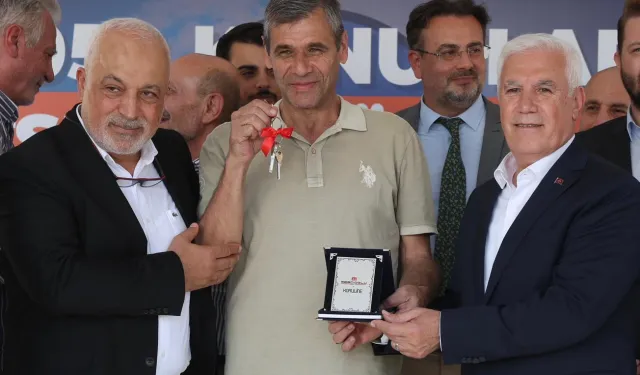 Bursa'daki büyük dönüşümde ilk anahtarlar teslim edildi