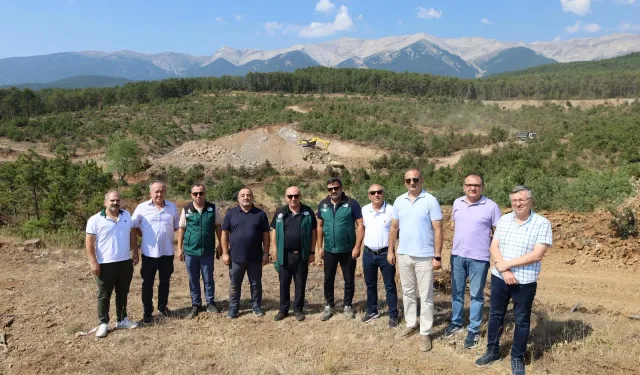 DSİ 1. Bölge'den Bursa Kocakırdere Göleti'ne inceleme