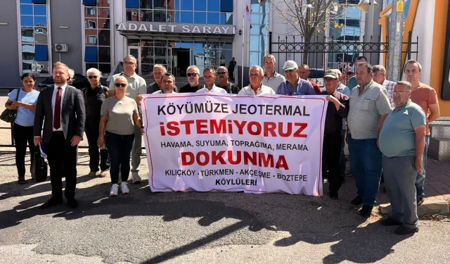 Edirne Keşan’da köylüler jeotermal projesine karşı dava açtı