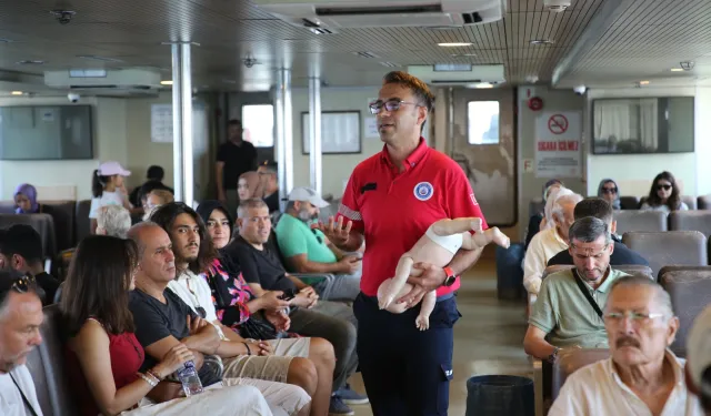 İstanbul'da denizde ve karada ilk yardım seferberliği