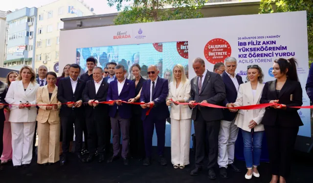 Kadıköy’de Filiz Akın Kız Öğrenci Yurdu hizmete açıldı
