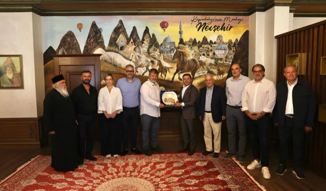 Kapadokya’da mübadele torunlarından anlamlı ziyaret