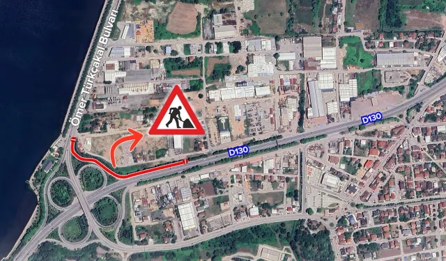 Kocaeli Yuvacık Kavşağı’nda trafik düzenlemesi