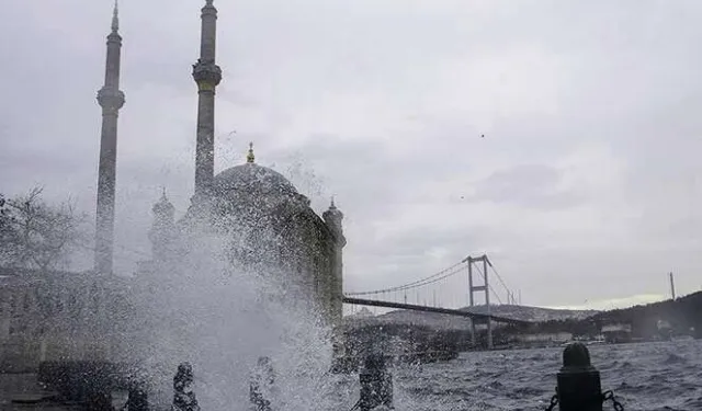 Marmara ve Kuzey Ege'de kuvvetli rüzgar
