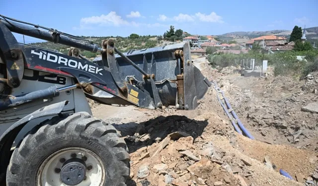 MASKİ, Salihli’de 40 yıllık içme suyu altyapısını yeniliyor