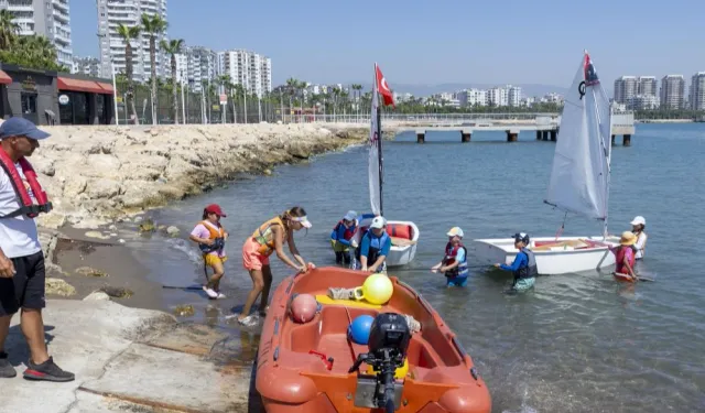 Mersin’de Babil Su Sporları Merkezi 1000 kişiye eğitim verdi