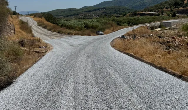 Milas’ta kırsal yollara Büyükşehir dokunuşu