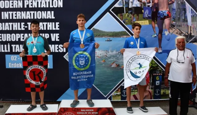 Muhammed Emir Kurtulan’dan Biathle-Triathle’de çifte altın