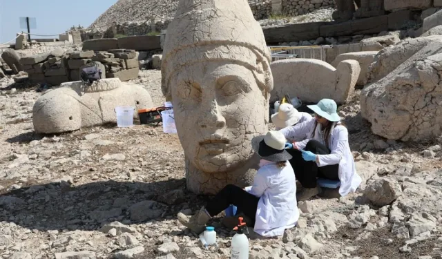 Nemrut’un dev heykellerine 'nano' dokunuş