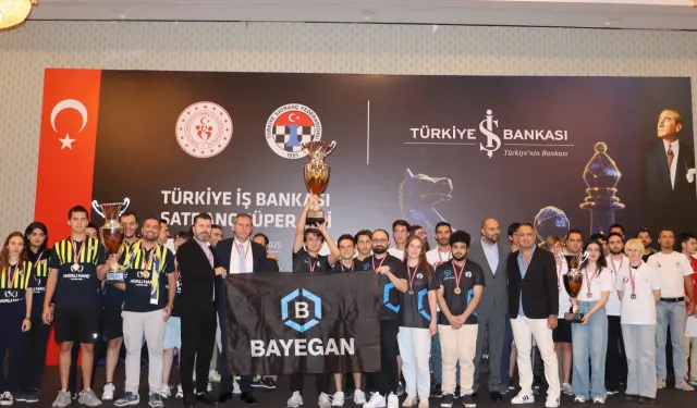 Satranç Süper Ligi'nde yine şampiyon oldu