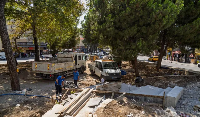Şirinyer Beyazıt Aykut Parkı yenileniyor