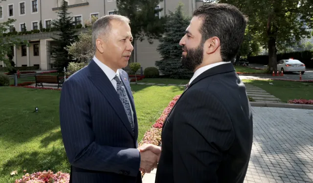 Suriyeli mevkidaşı ile güvenlik ve geri dönüşleri görüştü