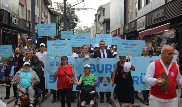 Bursalılar sağlığa yürüdü