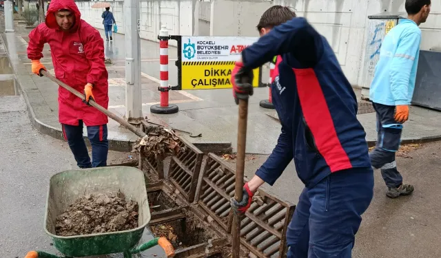 Kocaeli Büyükşehir’den olası su baskınlarına karşı tedbir