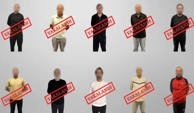 10 suçlu yurt dışından Türkiye'ye getirildi