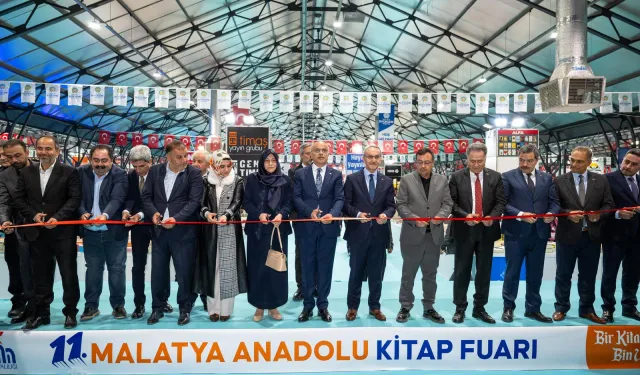 11. Malatya Anadolu Kitap ve Kültür Fuarı Kapılarını Açtı