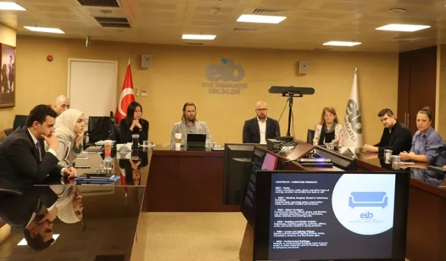 Amerikan mobilya devi İzmir'den ürün almaya geldi