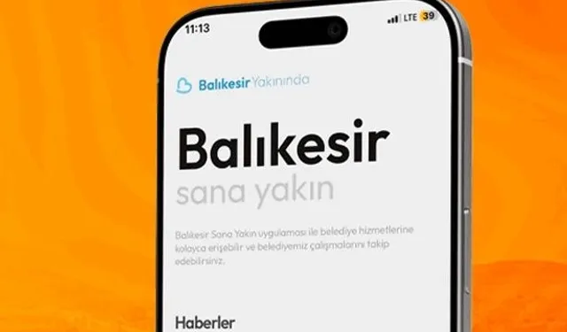 Balıkesir yakınında mobil uygulaması hayata geçti