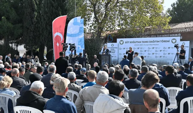 Balıkesir'de süt üreticisine soğuk zincir desteği