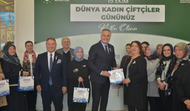 Bursa Büyükşehir'den kadın üreticilere destek