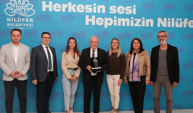 Bursa Nilüfer Belediyesi'ne 'Altın Dokunuş Ödülü'