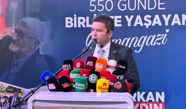 Bursa Osmangazi'den 550 günlük hizmet raporu: Birlikte yaşayan Osmangazi farkı