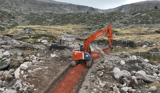 Bursa Uludağ'ın içme suyu hattı yenilendi