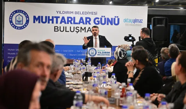 Bursa Yıldırım'da 'Muhtarlar Günü' buluşması
