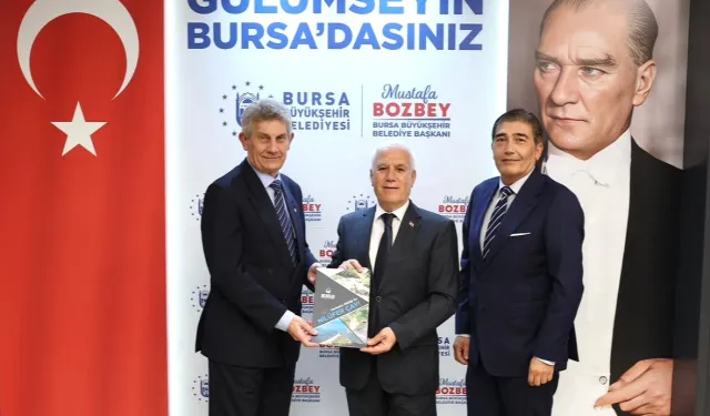 Bursa'da Nilüfer Çayı çalışmasına Başkan Bozbey'den tam destek