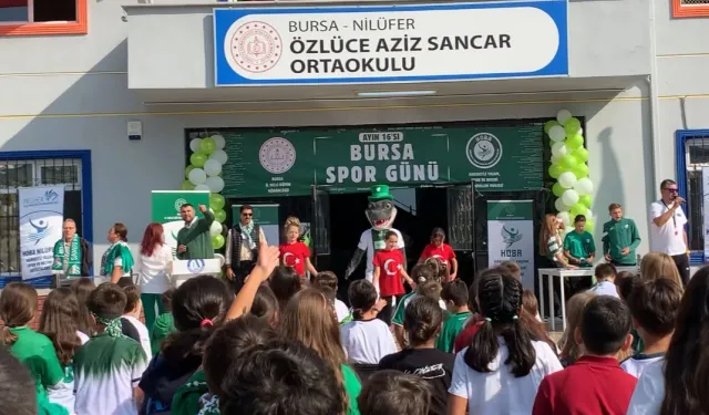 Bursa'da 'Spor Günü'nün başlangıcı Bursaspor'dan