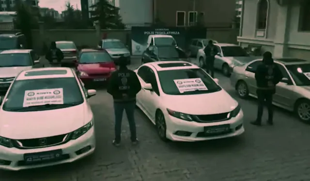 'Change araç' şebekelerine darbe! 9 ayda 407 gözaltı