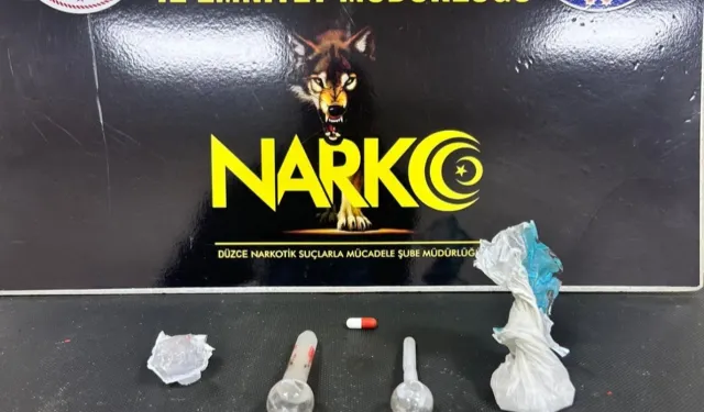 Düzce'de uyuşturucu operasyonu
