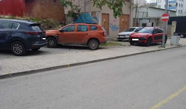 Edirne Keşan'da kaldırım işgalleri bitmiyor!