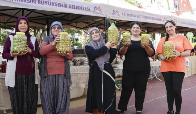 Kadın emeği Mersin'de hasatla taçlandı