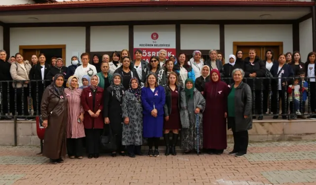 Keçiören Belediyesi'nden meme kanseri farkındalık eğitimi
