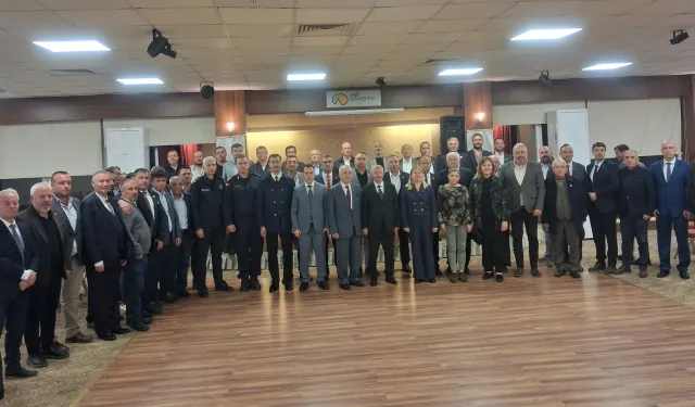 Keşan'da muhtarlar akşam yemeğinde buluştu