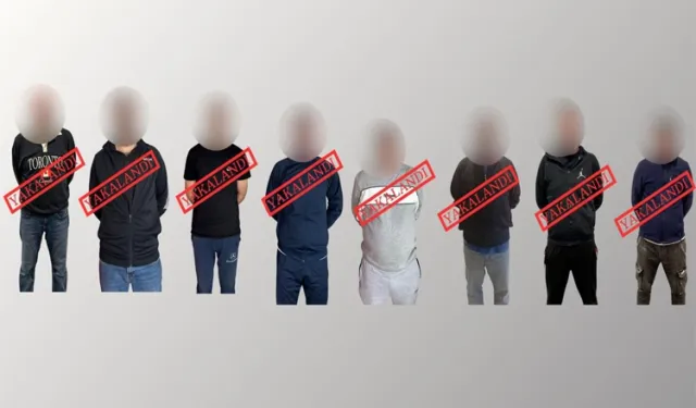 Kırmızı bültenle aranan 6 suçlu ve 2 ulusal kaçak yakalandı