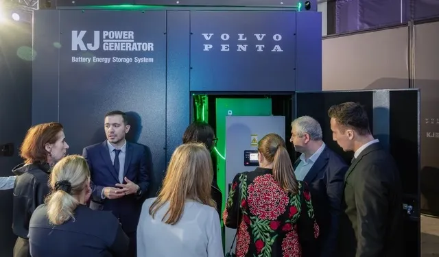 KJ PowerGenerator ve Volvo Penta'dan 540 kWh'lik yeşil enerji devrimi