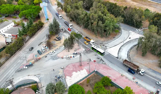 Kocaeli GTÜ Kavşağı yeni haliyle trafiği rahatlatacak